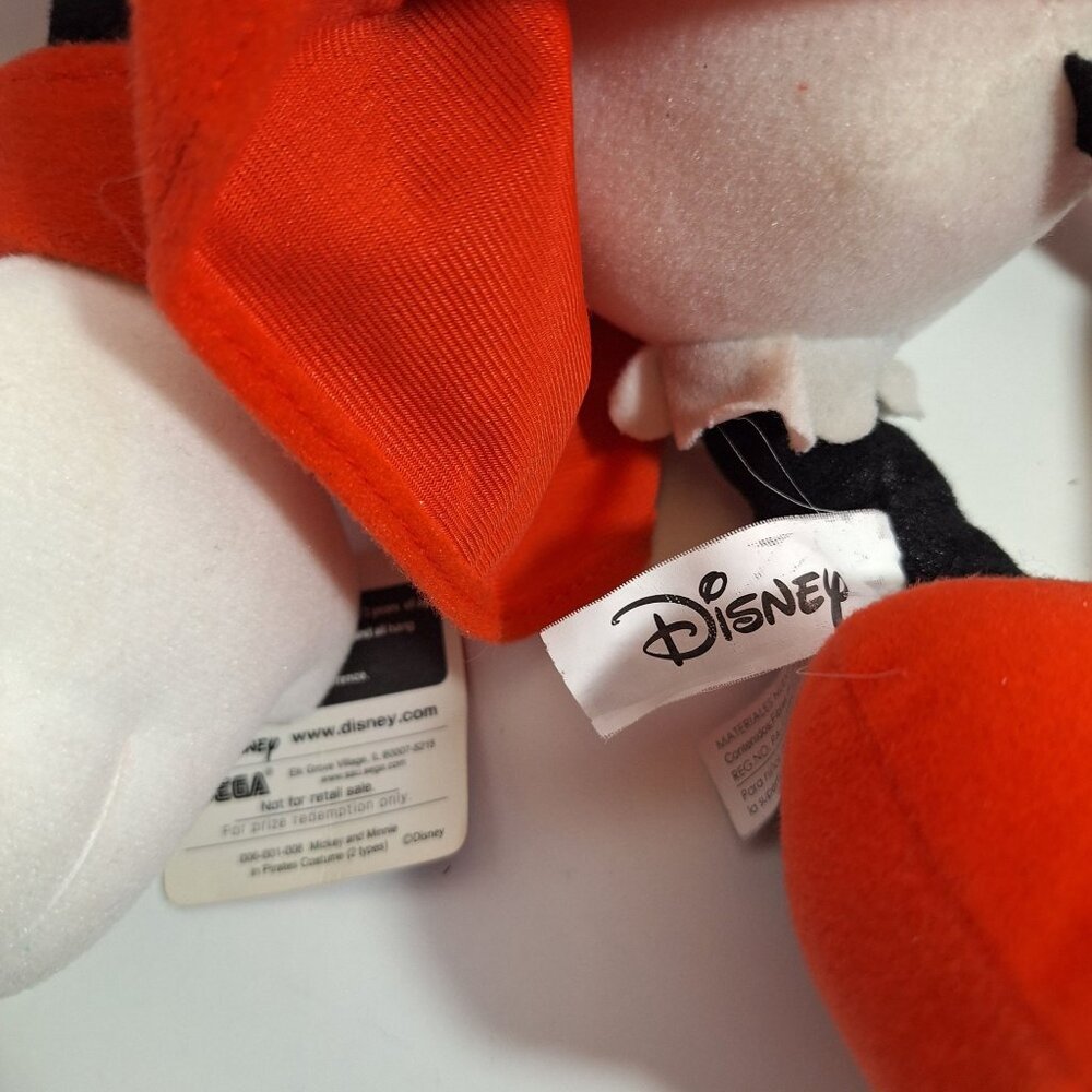 Pirate Minnie Mouse 14 Inch Sega Disney Plush Prize Redemption With Tags - Picture 16 of 16